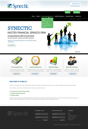 Web Design by Tebu Kurian for Sympact | Design: #242482