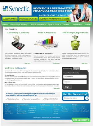 Web-Design von Mayank Patel für Sympact | Design: #246752