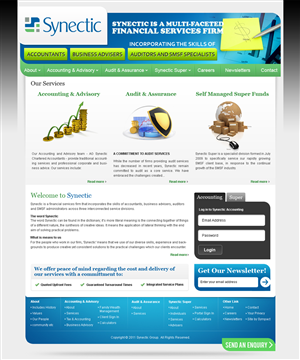 Web-Design von Mayank Patel für Sympact | Design: #251359