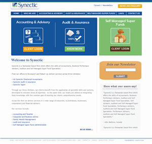 Web Design by Dany Michael for Sympact | Design: #250171