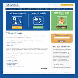Web Design by Dany Michael for Sympact | Design: #250173