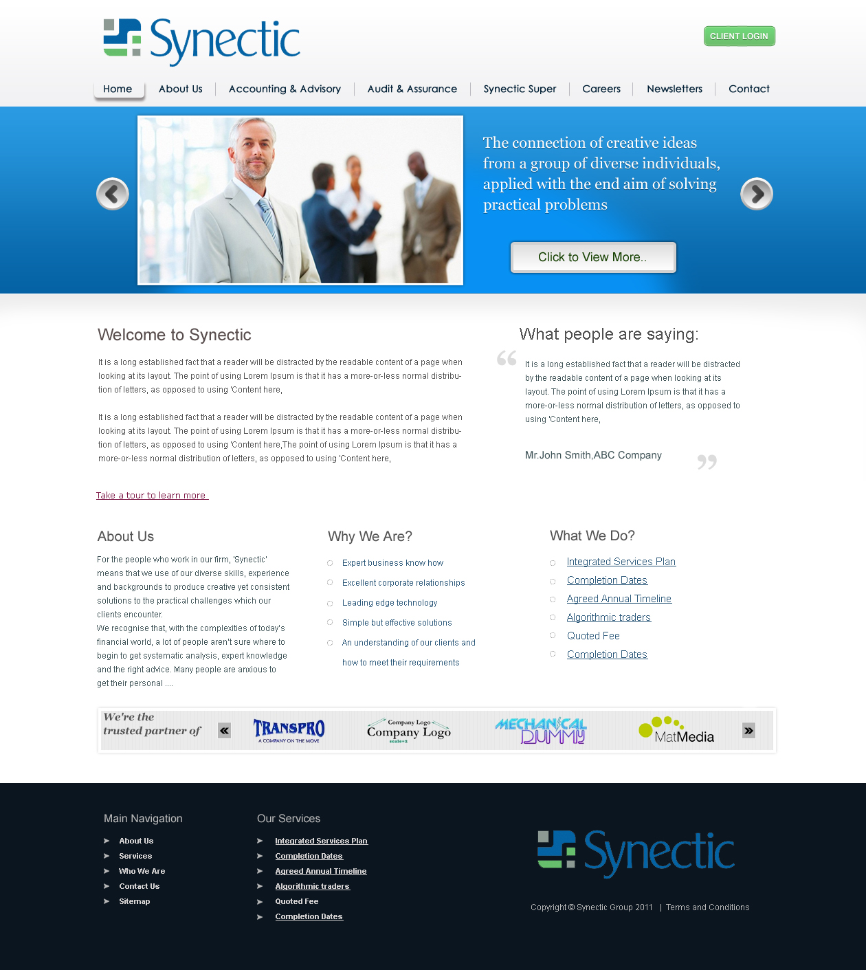 Web-Design von LogoDesigns.ae für Sympact | Design #243000