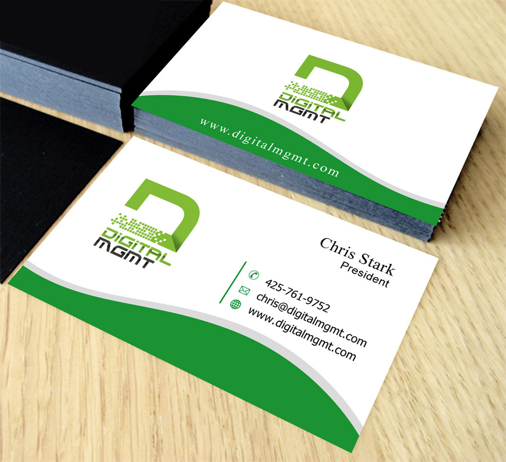Business Card Design by Khaled for this project | Design #1303257