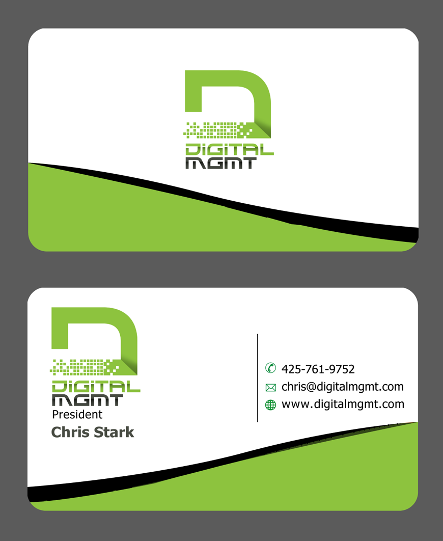 Business Card Design by Khaled for this project | Design #1303282