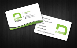 Business Card Design by Sbss for this project | Design: #1289255