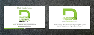 Business Card Design by Sbss for this project | Design: #1289576