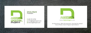 Business Card Design by Sbss for this project | Design: #1289582