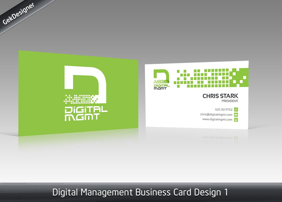 Business Card Design by gekgrfx for this project | Design #1302517