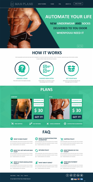 Web Design by pb for this project | Design: #4545724