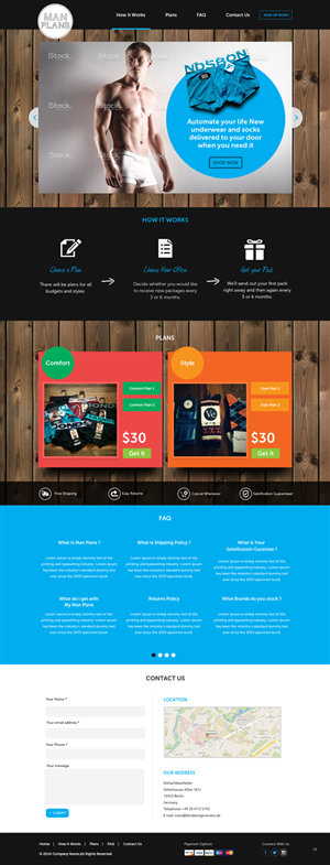Web Design by pb for this project | Design: #4558971