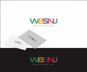 We buy homes cash | Logo Design by B8
