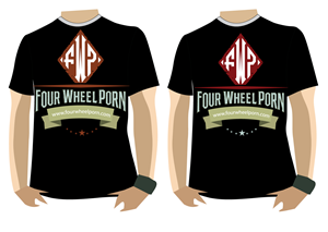 T-shirt Design by eayeri for Fourwheelporn | Design: #4573674