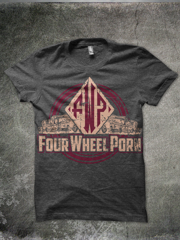 Diseño de Camiseta por Arthirst para Fourwheelporn | Diseño #4522109