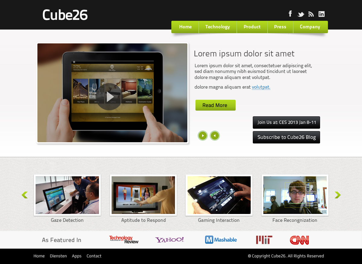 Diseño Web por OM para este proyecto | Diseño #1295888