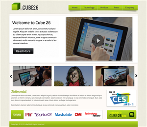 Tech Website | Web Design by OM