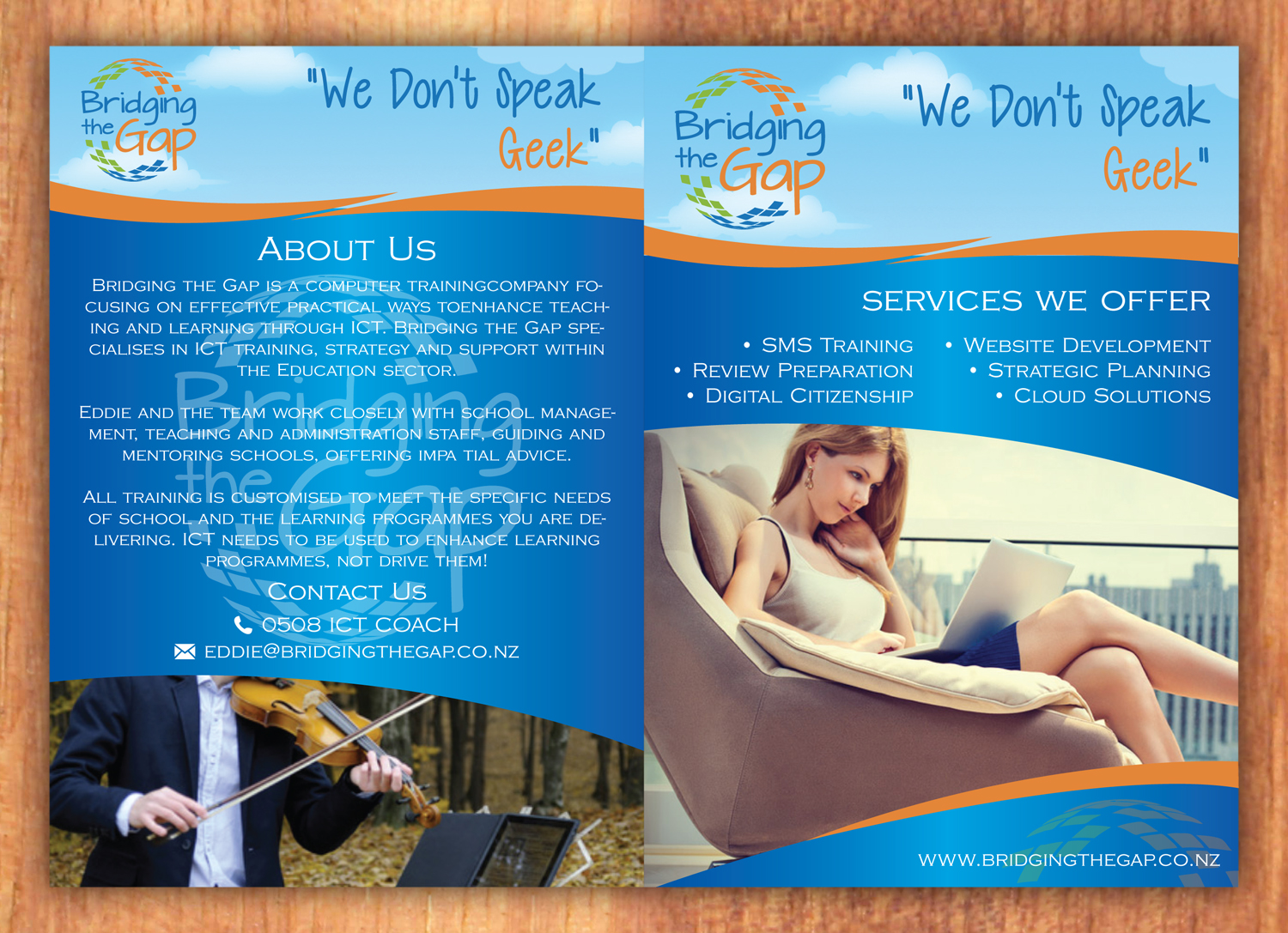 Brochure Design by Sbss for Bridging the Gap | Design: #4532565