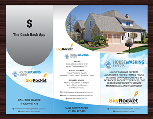 Diseño de Brochure por Sbss para Skyrocket Property Services | Diseño: #4558664