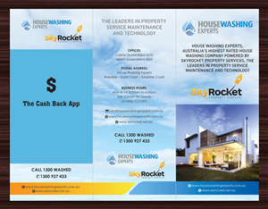 Diseño de Brochure por Sbss para Skyrocket Property Services | Diseño: #4558667