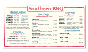 Menu Design by RAFX DESIGN