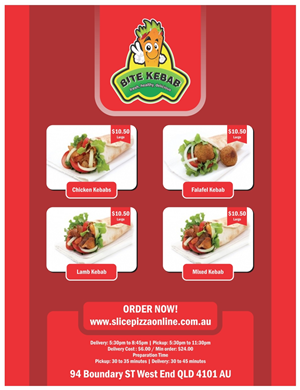 Menu Design by barinix