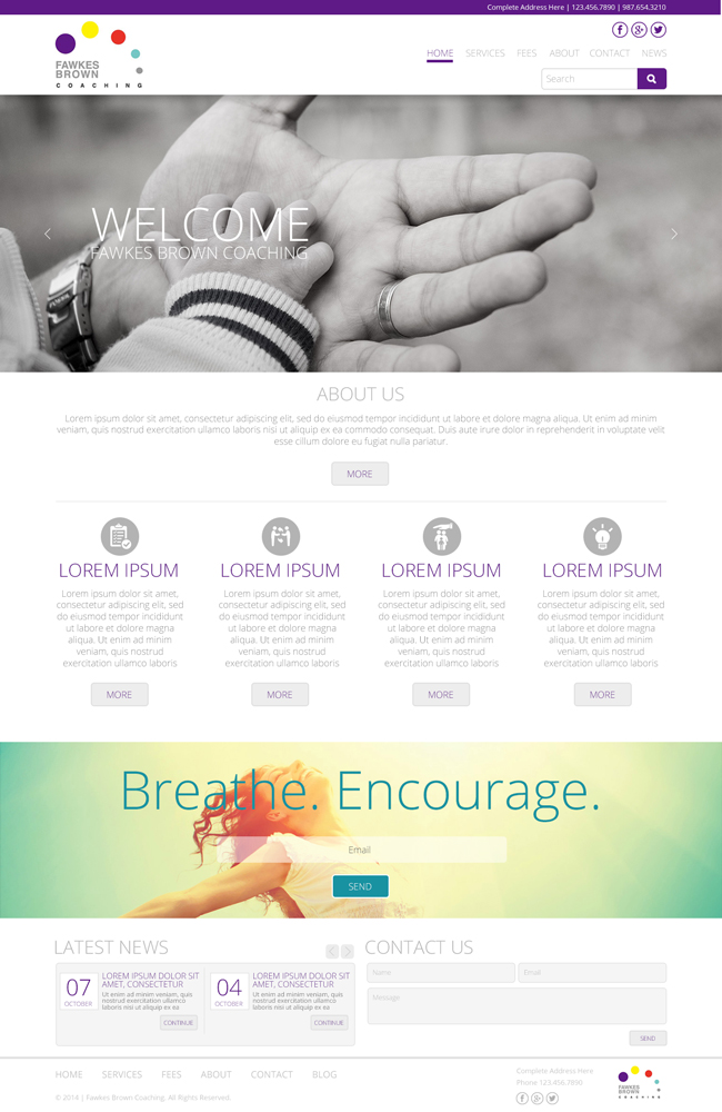 Web Design by Nightmist for this project | Design #4649580