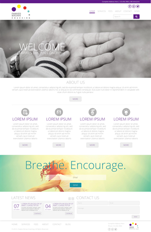 Web Design par Nightmist pour ce projet | Design #4649580