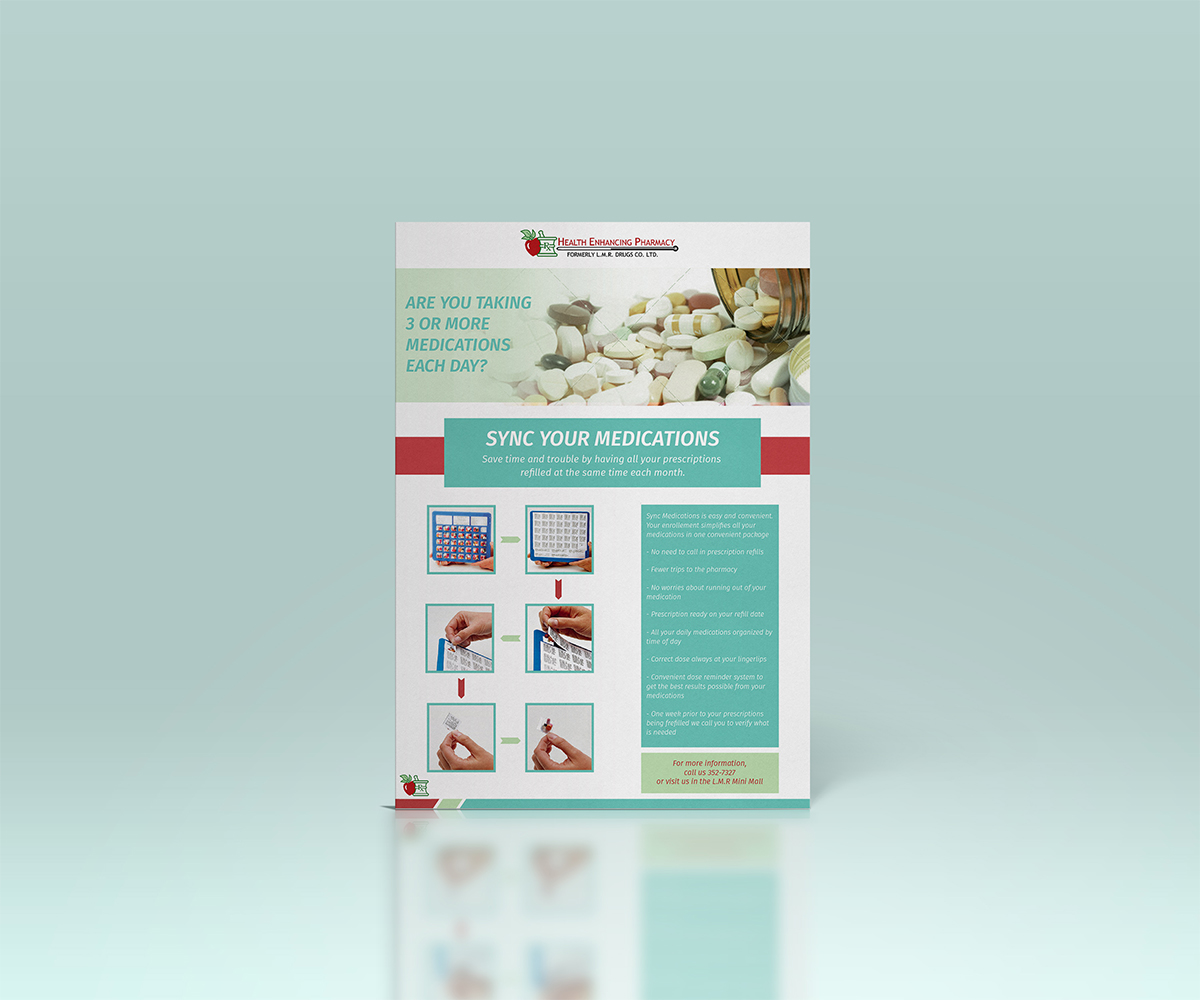 Flyer Design by Owtee-TheDreamer. for Health Enhancing Pharmacy | Design #4528365