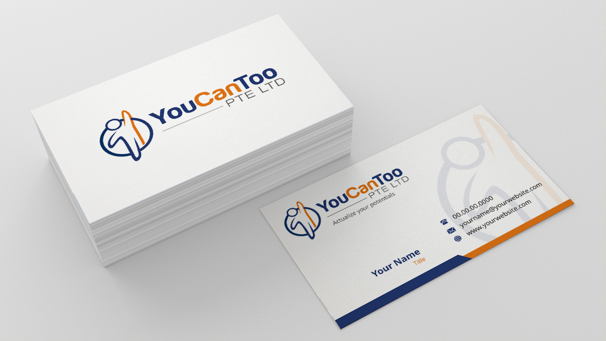 Diseño de Tarjeta de Presentación por INDIAN_Ashok para You Can Too Pte Ltd | Diseño #4667669
