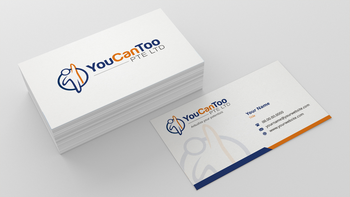 Business Card Design by INDIAN_Ashok for You Can Too Pte Ltd | Design #4667670