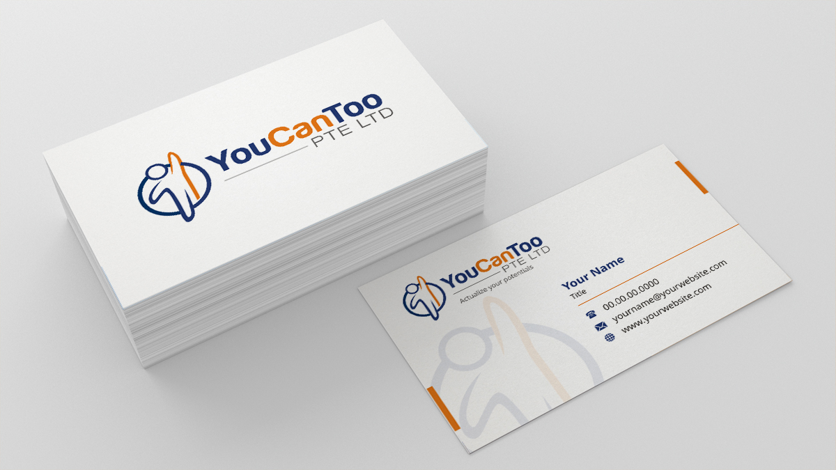 Business Card Design by INDIAN_Ashok for You Can Too Pte Ltd | Design #4667673