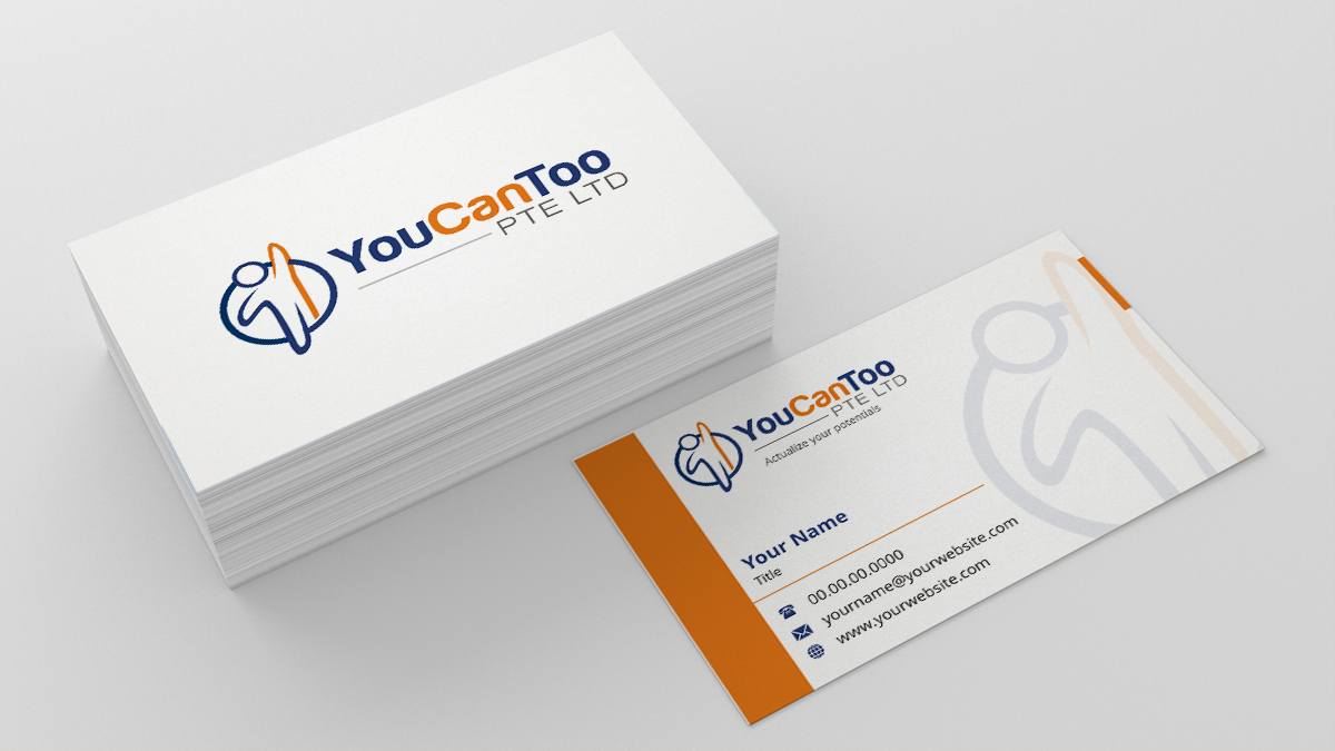 Business Card Design by INDIAN_Ashok for You Can Too Pte Ltd | Design #4667674