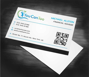 Business Card Design by AwsomeD for You Can Too Pte Ltd | Design: #4606397
