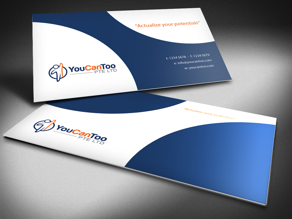 Business Card Design by Selda for You Can Too Pte Ltd | Design #4615401