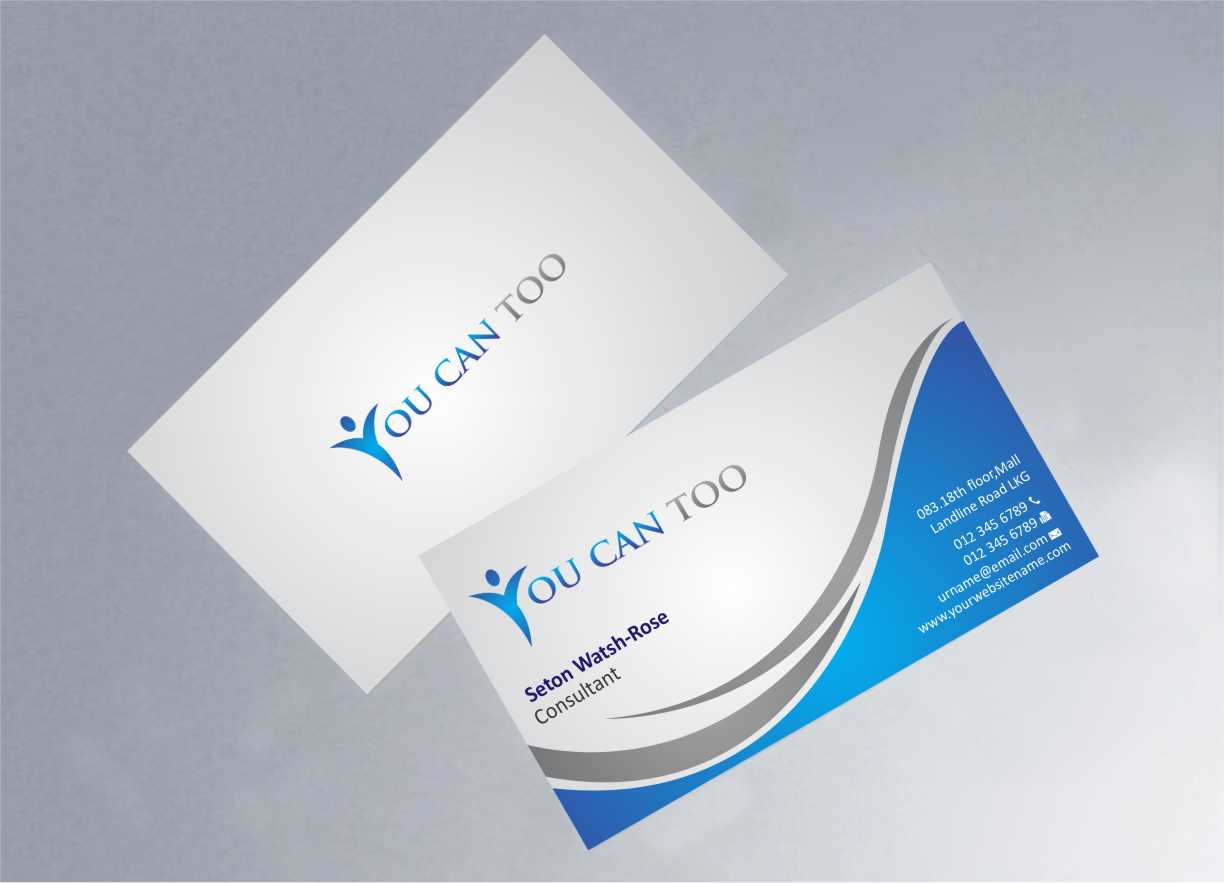 Business Card Design by szabist for You Can Too Pte Ltd | Design #4606892