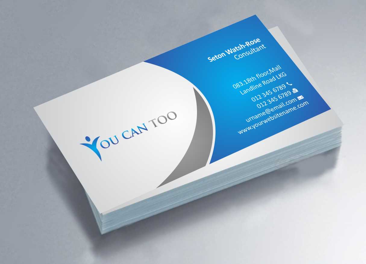 Business Card Design by szabist for You Can Too Pte Ltd | Design #4606895