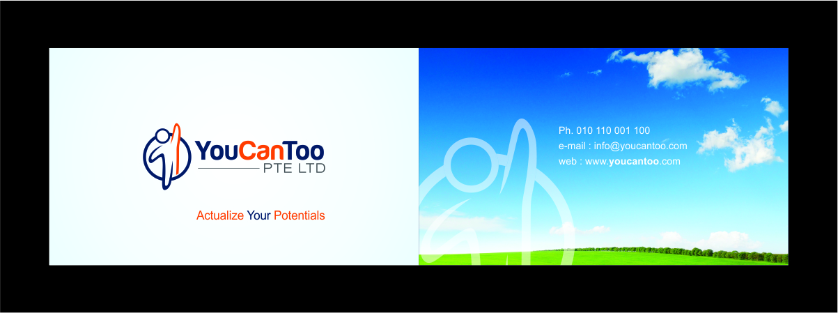 Business Card Design by creativeride for You Can Too Pte Ltd | Design #4642536