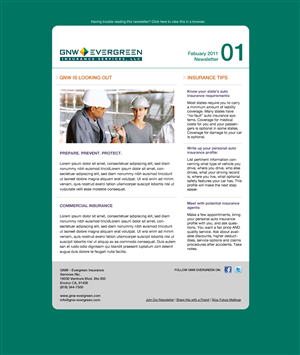 Design de Newsletter par Robert Marks pour ce projet | Design : #208042