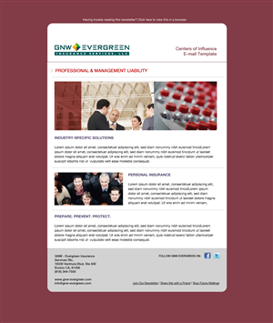 Design de Newsletter par Robert Marks pour ce projet | Design : #208043