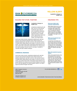 Design de Newsletter par Robert Marks pour ce projet | Design : #208045