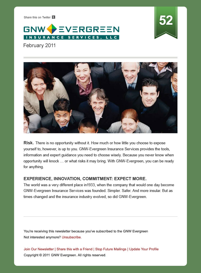 Newsletter Design by Karel for this project | Design #205182