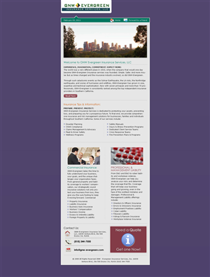 Newsletter Design by LogoDesigns.ae for this project | Design #201322