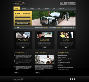 Web Design by Impressive Solutions for DriveProfit. LLC | Design: #4526925