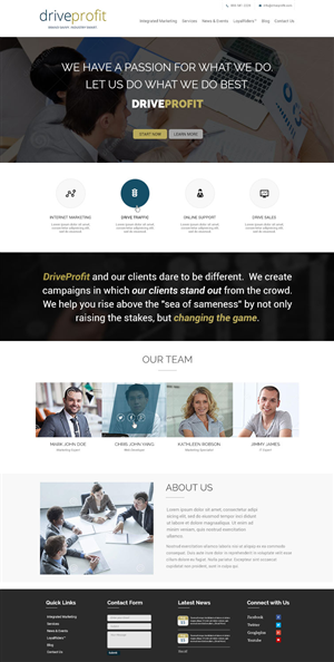 Web Design by CoolDesignz for DriveProfit | Design: #5068926