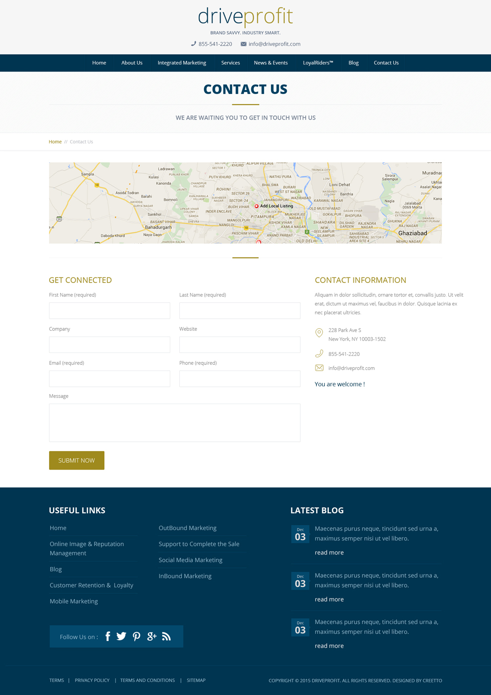 Web Design by Hashim Creetto for DriveProfit | Design #5077250