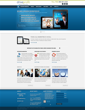 Web Design par PIXELBIRD STUDIO pour DriveProfit | Design #5068503