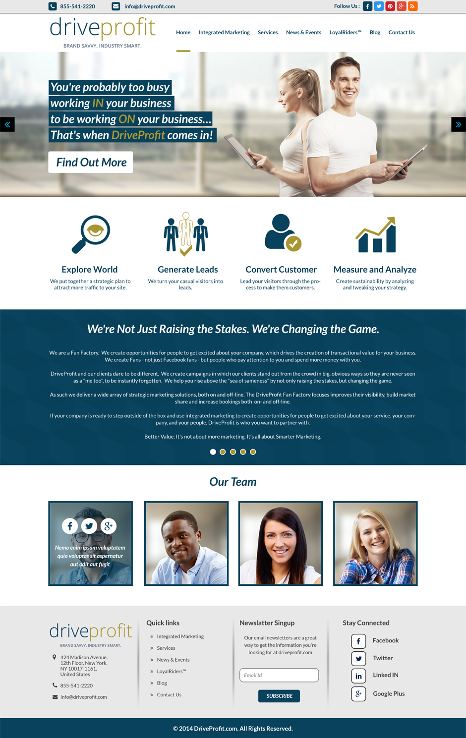 Web Design by Advent Innovative for DriveProfit | Design #5071923