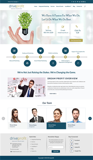 Web Design by Advent Innovative for DriveProfit | Design: #5072804