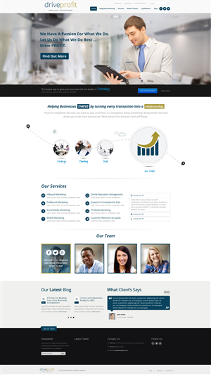 DriveProfit New Website | Diseño Web por Advent Innovative