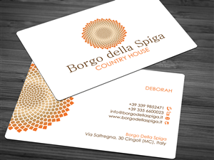 Business Card Design by Sarah Haroon for this project | Design: #4524242