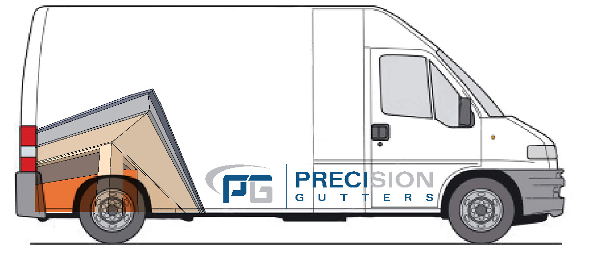 Signage Design by NinjaLogos for Precision Gutters LTD. | Design #4640138